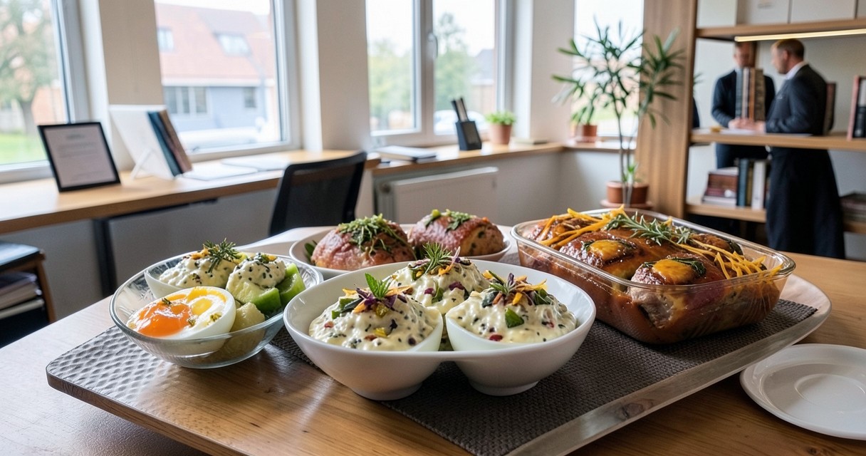 Keto przy pracy biurowej — Przykłady keto posiłków do biura